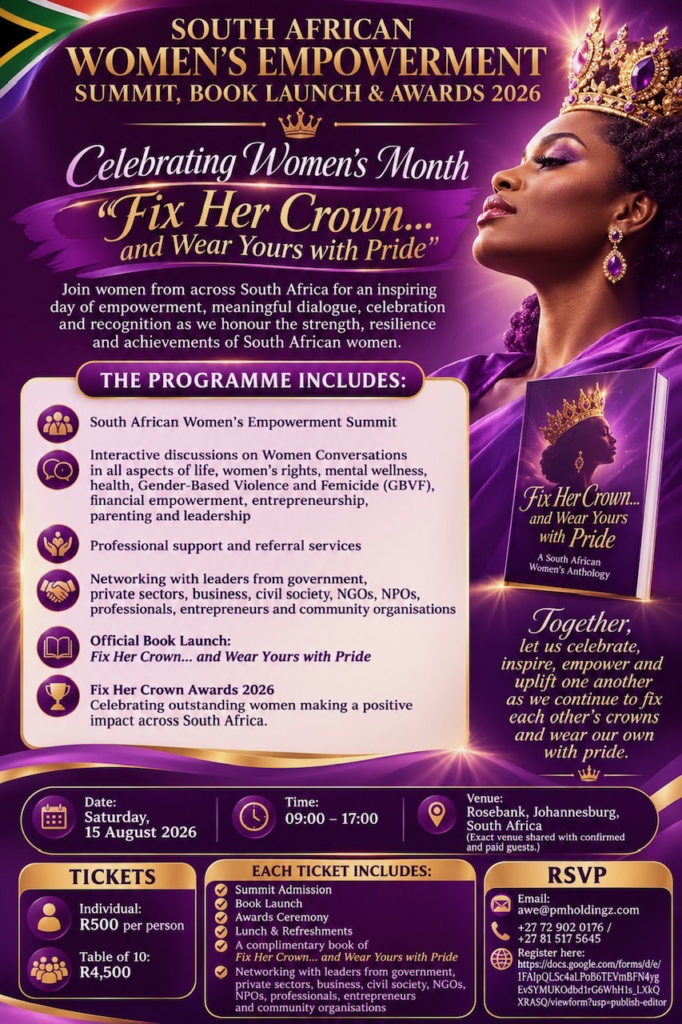 FIX HER CROWN… AND WEAR YOURS WITH PRIDE